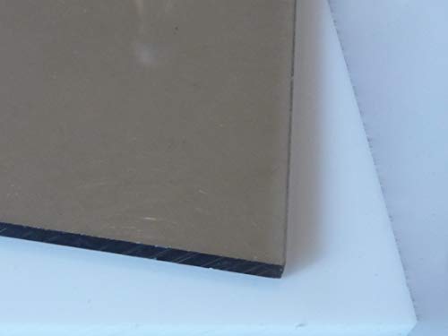 Płyta poliwęglanowa 1000 x 600 x 3 mm brąz (brązowy) 50% przepuszczalności światła docięcie alt-intech®