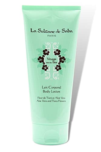 Mleko do ciała Tiaré Flower Aloe Vera La Sultane de Saba Podróż na Wyspy