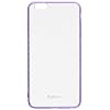 iPhone 6s case, iPhone 6 case, Nupro Lightweight Protective Bumper Case Cover for Apple iPhone 6s (4.7 screen) - Clear/Purple
