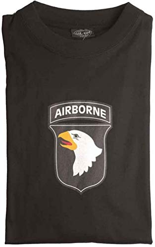 T-shirt Mil-Tec 101st Airborne anti-déformation pour éviter les cols détendus