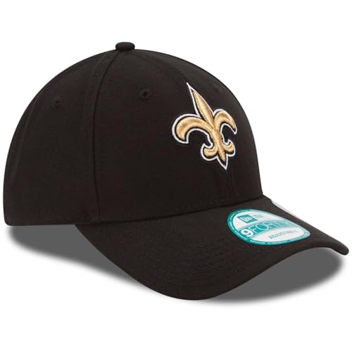 New Era NFL The League 9FORTY Adjustable Hat Cap One Size (US, Alpha, One Size, New Orleans Saints - Black) - Image 3