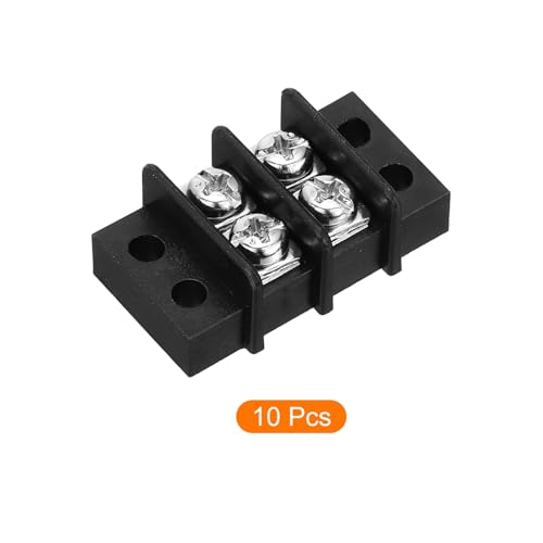 Bornier à vis pas de 9,5 mm à double rangée pour circuits 20A - 3