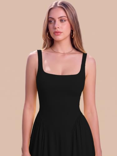Image of Solid Fit and Flared Round Neck Gown for Women's & Girl's