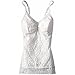 Bali womens Lace 'N Smooth Fajas Cami Df8l12 shapewear tops, White, X-Large US