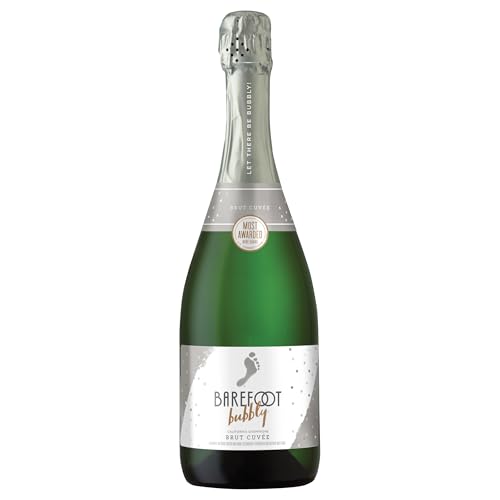 Barefoot Bubbly Brut Cuvee Champagne, 750 ml