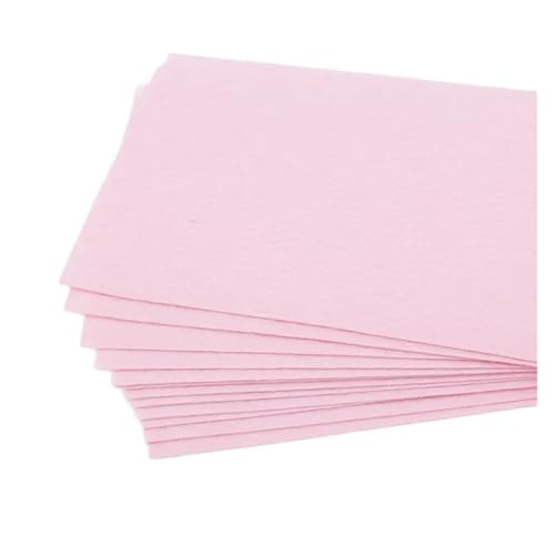 Feutre non tissé rose en tissu polyester uni facile à coudre