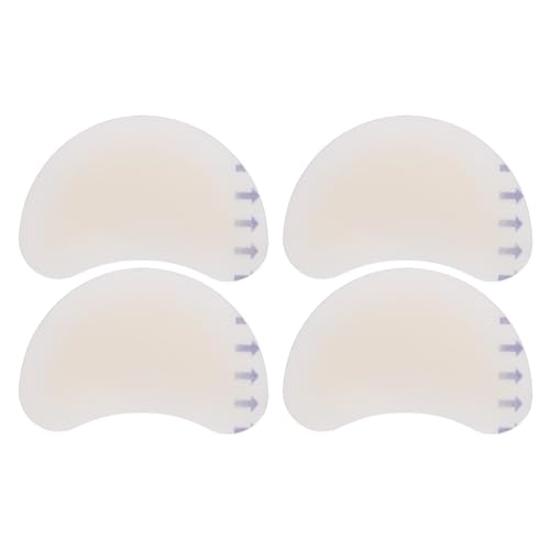 10 pegatinas para el talón, antiabrasión, para prevención de ampollas, almohadillas de gel, protectores de ampollas