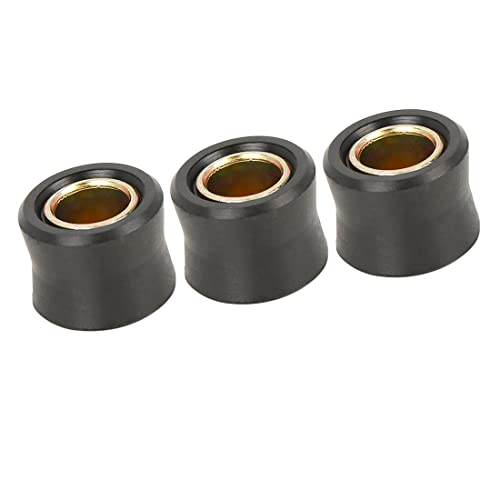 A ABSOPRO Motocicleta Trasero Amortiguador Amortiguador 12mm Buje Montaje Arbustos (Juego de 3)