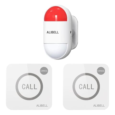 ALIBELL Wireless Strobe Siren Alarm Kit Cover