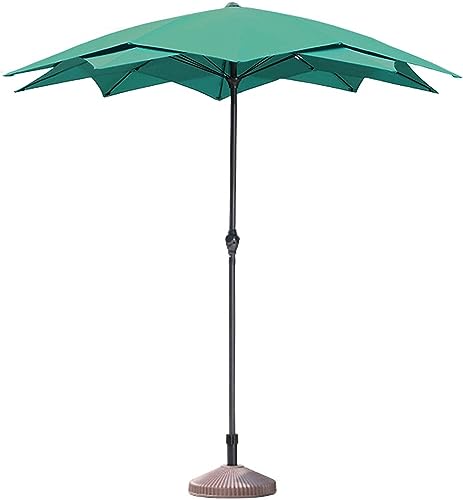 Parasol de jardín con base CLSDRZC paraguas al aire libre y publicidad de playa