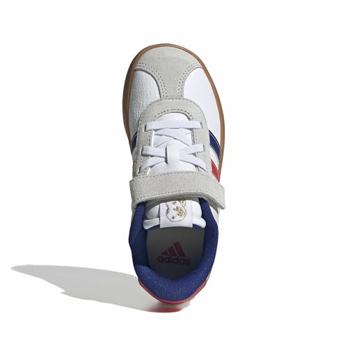 Image of adidas Kids' VL Court 3.0 Elastic Lace & Strap Shoe