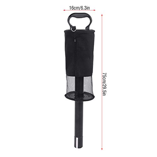 Shanrya Pick Up, mastro de plástico Enjoy Fun Nylon prático para prática (preto)