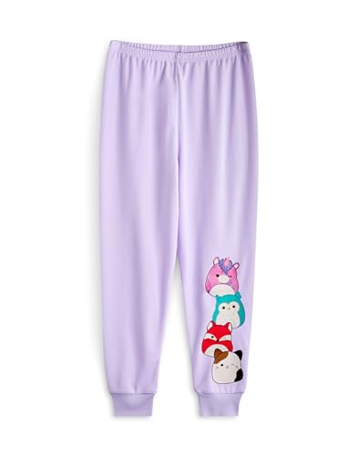 Squishmallows Girls Pajama Set Pack of 2 | Kids Multicoloured Character Graphic Long Sleeve Top & Long Leg PJ Bottoms4