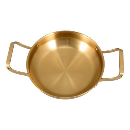 OFFSCH Stainless Steel Seafood Pot with Dual Handles Multi-functional Flat-bottom Cooking Pot for Induction Cookers Gas Stoves and More for Versatile Kitchen Use