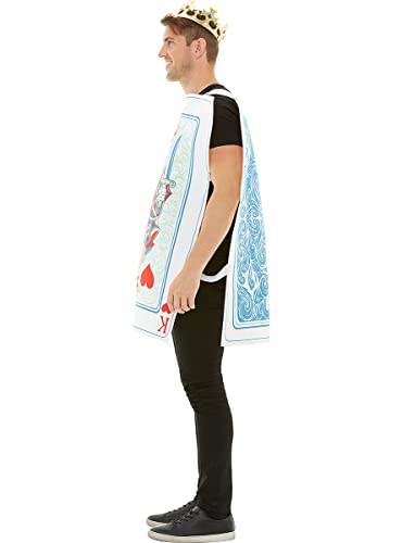 Funidelia | Disfraz de Carta de Rey de Corazones para Hombre y Mujer Talla Estándar ▶ Reina de Corazones, Baraja, Póker - Blanco 4 Funidelia | Disfraz de Carta de Rey de Corazones para Hombre y Mujer Talla Estándar ▶ Reina de Corazones, Baraja, Póker - Blanco - Imagen 5