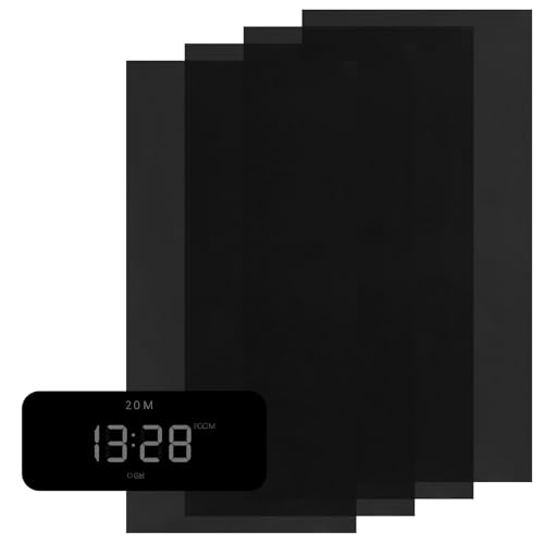 Led Light Blocking Stickers, 4 Sheets Light Blocking Stickers, Light Dimming Led Filters for Routers Tv, Led Covers Blackout Sticker, Self-Adhesive Sheets for Electronics Alarm Clock Monitor