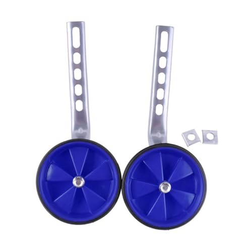 Ruedas de Entrenamiento para Bicicleta - Kit de Ruedas Estabilizadoras Azules con Accesorios, Capacidad de Carga, Ensamblaje Fácil para Principiantes miniatura 1