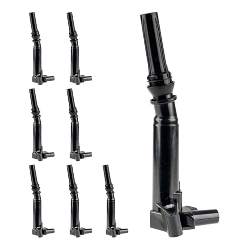 Image of PHILTOP Ignition Coil 8 Packs UF639 Fit for Ford F-150 2010-2014, F-250 2011-2017 Super Duty, F-350 2011-2017 Super Duty, 2017 E-350 Super Duty 6.2L