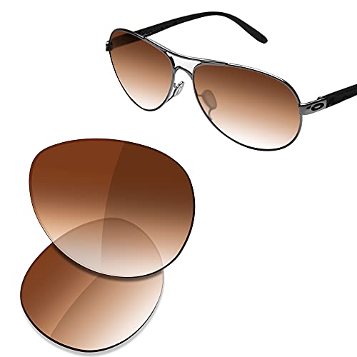 Image of SAUCER Premium Replacement Lenses & Nosepads for Oakley Feedback OO4079 | UV400 Protection, Anti-Scratch, Precise Fit