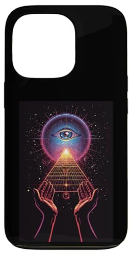 Mystic Heaven Visionary World Mystical Fantasy Geometry Case for iPhone 13 Pro