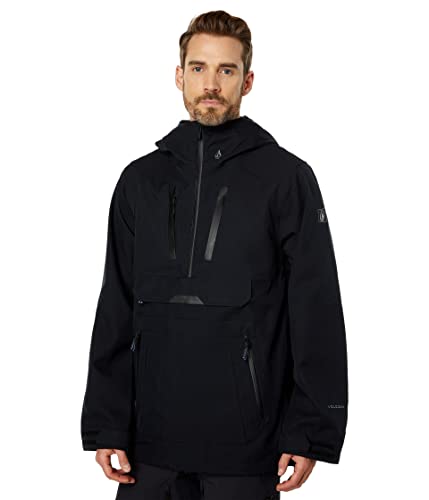Image of Volcom Men's Brighton Pullover Anarok Hooded Snowboard Jacket