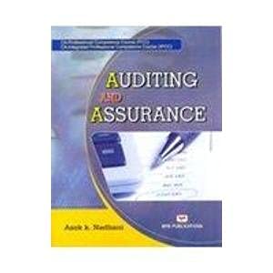 Auditing & Assurance- Ca Professional Competence Course Pcc & Ipcc