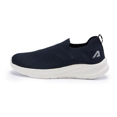Boldfit Breathable Slip-On Women Walking Shoes with Knit Upper, M...