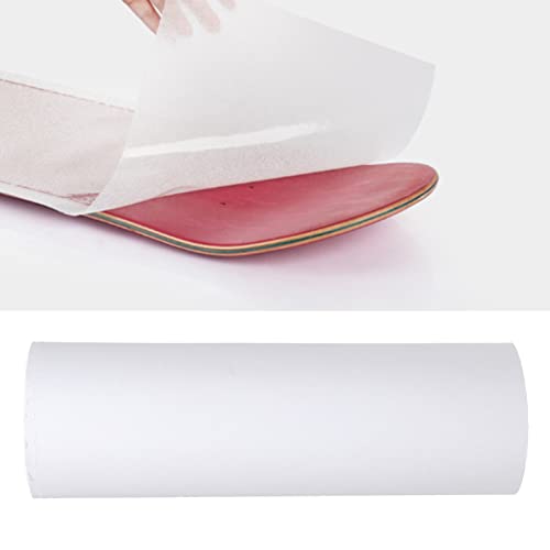 Fita do Aperto do Skate, Acessório Transparente da Lixa da Oleosidade do Skate para a Placa de Patin