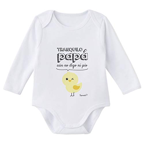 SUPERMOLON Body bebé manga larga...