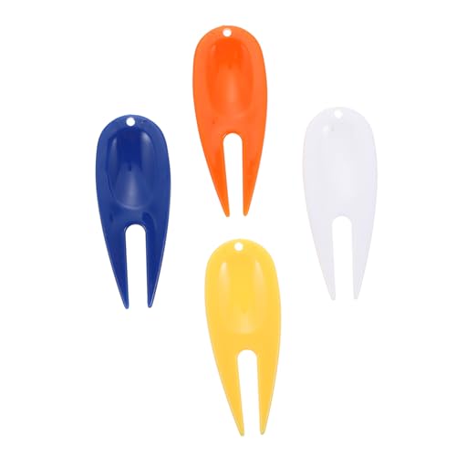 20pcs Plastic Golfing Divot Tools Durable Lawn Repair Forks Convenient Design for Golfing Easy to Carry for Lawn Maintenance Great Present for Friends