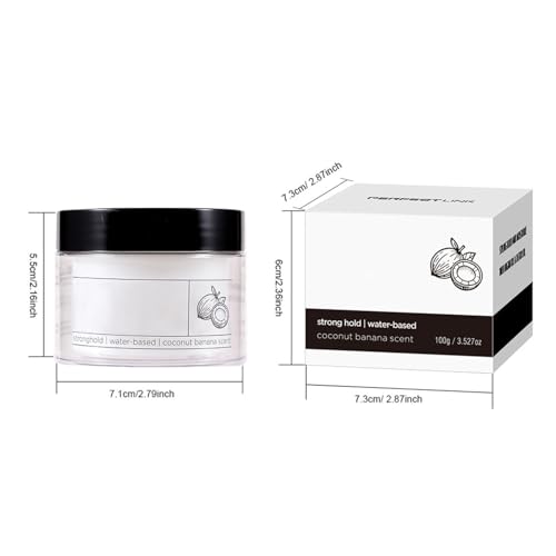 Freebily cera para peinar 100g con aroma a coco miniatura 4