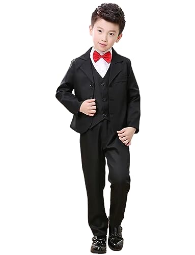 Tuxedo garçon à revers échancré coupe haut de gamme pour performance