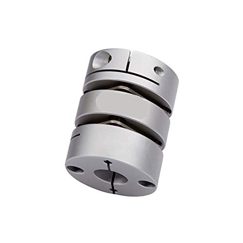 SUOFEILAIMU-PHONE CASE Metal Coupler High Torque D26 L35 Double Diaphragm Inner Bore 5-14 Elastic Flexible Coupling for Motor (Inner Diameter : 8x12)
