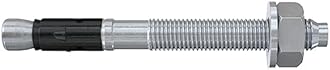 fischer 564572 Bolt Anchor Plus 6/10 gvz, Heavy Duty Anchor with High Load Capacity, Anchor Bolt for Fixings Heavy Loads and Steel Structures, ETA Approval FAZ II, Silver
