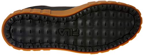 Tênis Fila Classic Court, Masculino Preto/Branco/Vermelho 39