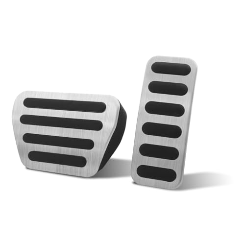 MAIMOCCY Anti-Slip Foot Brake Gas Accelerator Pedal Cover Compatible for Range Rover Sport 2014-2022, Discovery 5 2017-2025, Defender 90/110/130 2020-2025 Accessories