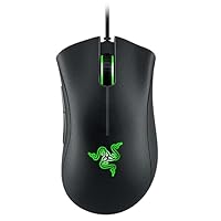 Razer DeathAdder Essential (2021) - Kabelgebundene Gaming-Maus mit Optischem Sensor mit 6400 DPI (5 programmierbare Tasten, Ergonomischer Formfaktor, 10 Millionen Klicks Lebensdauer) Schwarz