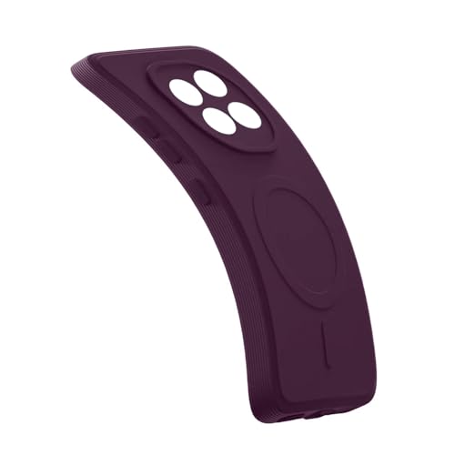 Image of Back Cover | MagFit Ring Design (Non-Magnetic) | Shockproof Case | Anti-Slip Grip | Raised Camera Edges | Slim Protective Case for Mi Redmi Note 15 5G / Note 15 SE 5G / Poco M8 5G (Purple)