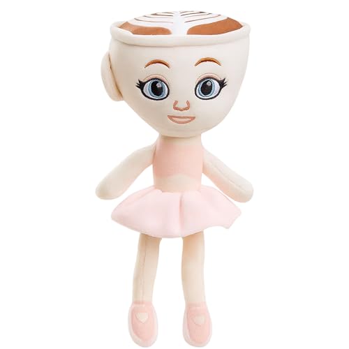 DvBCNMe Ballerina Cappuccino Kuscheltier, Brainrot Kuscheltier,...