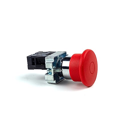 Bouton d'urgence autobloquant XB2-BT42 rouge 22mm coup de poing 600V 10A de sécurité