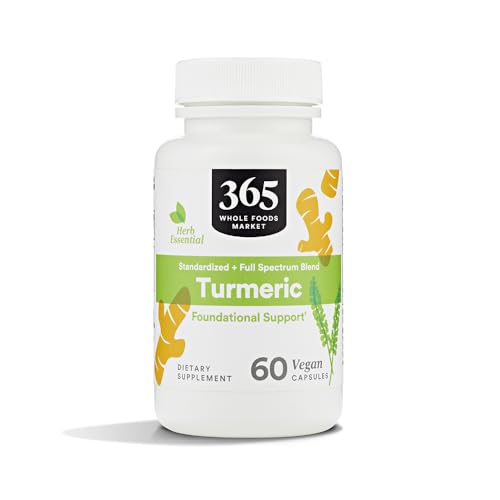 365 By Whole Foods Market, Turmeric, 60 Count - image 1