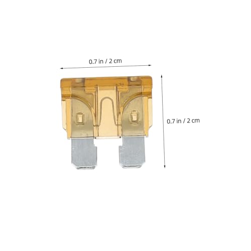 Kit de fusibles Zerodeko 180 pcs para automóvil, RV y camión con fusibles mini estándar micro, extractor y caja de almacenamiento miniatura 5