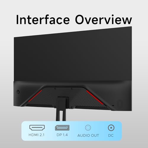 Image of ArcticPro 24 inch 260Hz 240Hz Gaming Monitor, FHD 1080p Monitor, Adaptive Sync, HDMI, DP Ports, VESA, 120% sRGB, 3-Sided Frameless, Ultra Slim, Enhanced Eye Care, 3000:1 Contrast