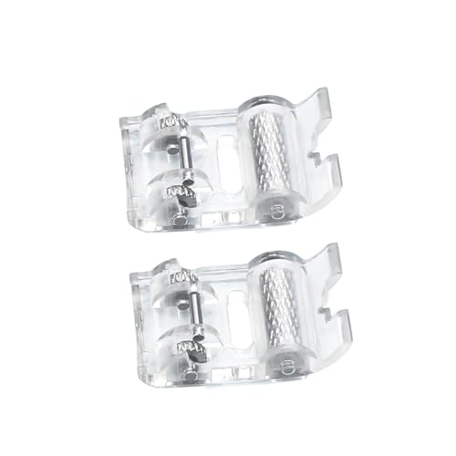 2 Piezas Pie Prensatelas Rodillo para Máquina de Coser miniatura 1