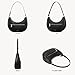 BOSTANTEN Small Purses for Women Trendy Cresent Shoulder Bag Hobo Handbags, Black 2025