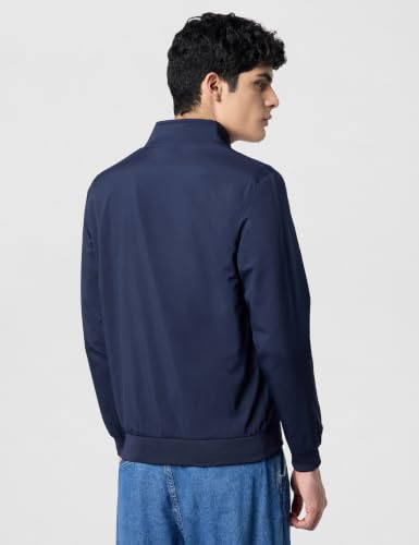 Image of Qube by Fort Collins Men's Windcheater, Lightweight, Windproof Polyester Standard Length Jacket for Year-Round Casual & Daily Use