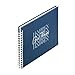 Price comparison product image Hama Photo Album "Good Things" (Spiral Bound Scrapbook for 100 Photos 10x15 cm, 50 White Pages, 28x24 cm DIY Album for Memories and Creative Design) Blue