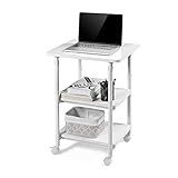 Photo Gallery layiqimn supporto per stampante supporto per stampante 3 livelli macchina stampante rimovibile supporto da pavimento supporto regolabile rack di stoccaggio forniture per ufficio bianco/nero(b) Photo Gallery layiqimn supporto per stampante supporto per stampante 3 livelli macchina stampante rimovibile supporto da pavimento supporto regolabile rack di stoccaggio forniture per ufficio bianco/nero(b)