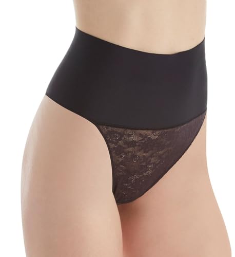 Maidenform Women’s Tame Your Tummy Shaping Lace Thong Fajas with Cool Comfort DM0049