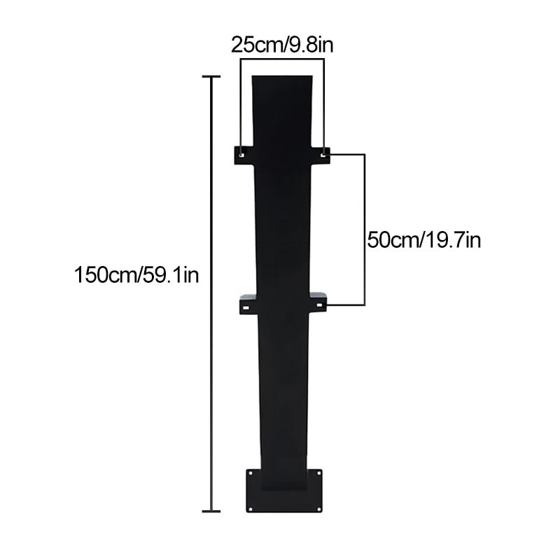 Cargador de Pared para vehículos eléctricos, Columna de Carga, Soporte Universal para vehículos de Nueva energía, estación de Carga para vehículos eléctricos con Pedestal, Columna de Carga,